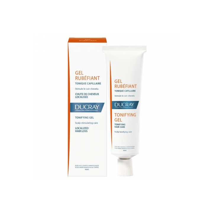 Ducray Hair Tonic Rubbing Gel Localized Hair Loss 30 ml