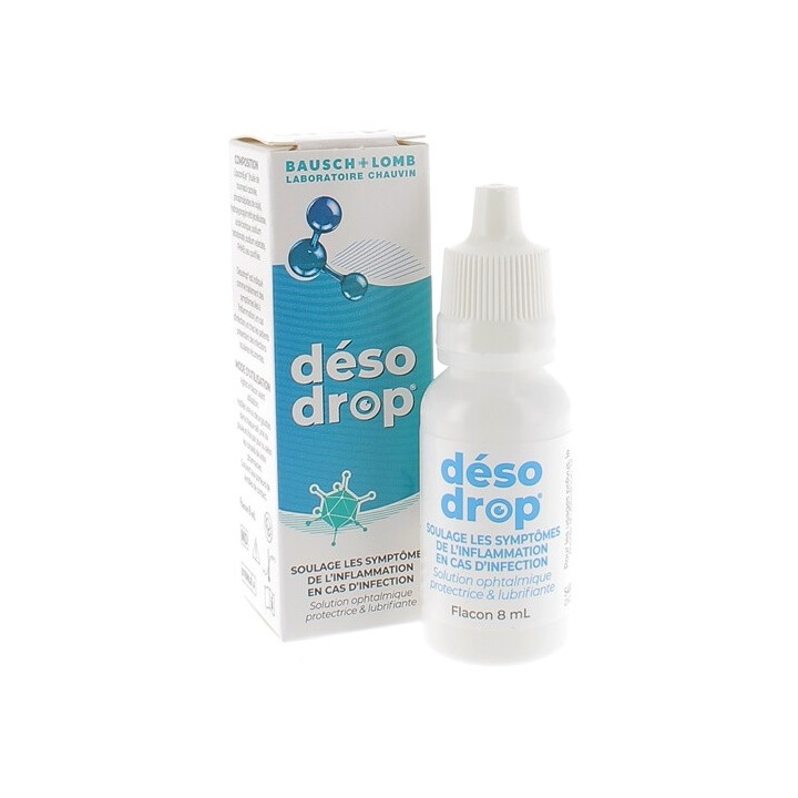 Désodrop Solution Ophtalmique Protectrice et Lubrifiante 8 ml