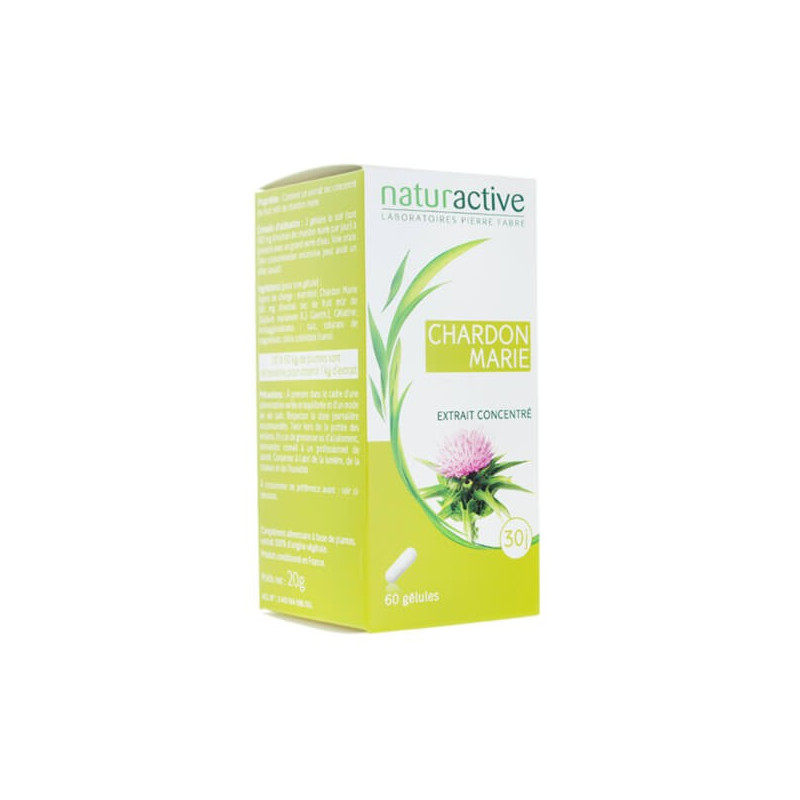 Naturactive Chardon Marie 60 gélules 