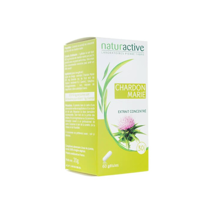 Naturactive Chardon Marie 60 gélules 