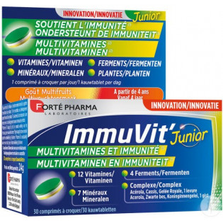 ImmuVit' 4G Junior 30 Chewable Tablets 