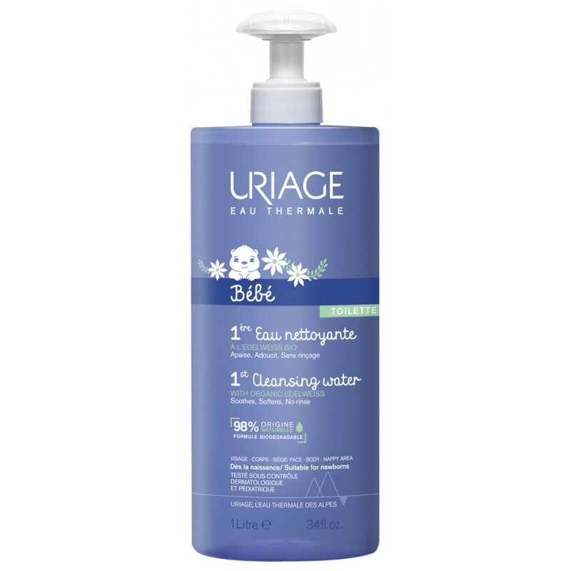 uriage Bébé 1ère Eau Nettoyante 1 Litre