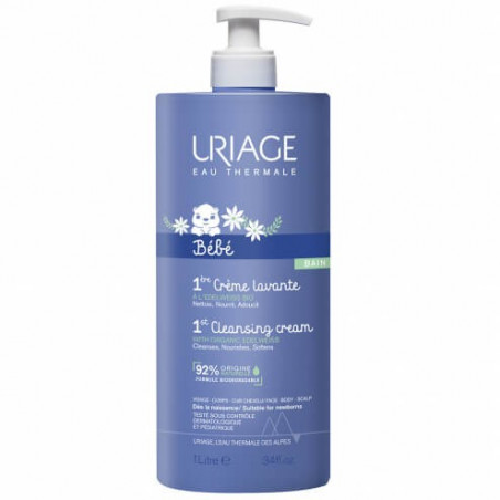 Uriage Bébé 1ère Crème Lavante 1Litre