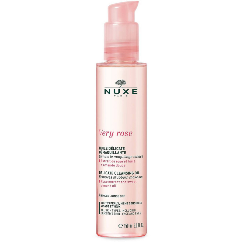 Nuxe Very Rose Huile Délicate Démaquillante 150 ml