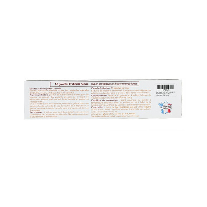 Protibis High Protein Wafers - Plain