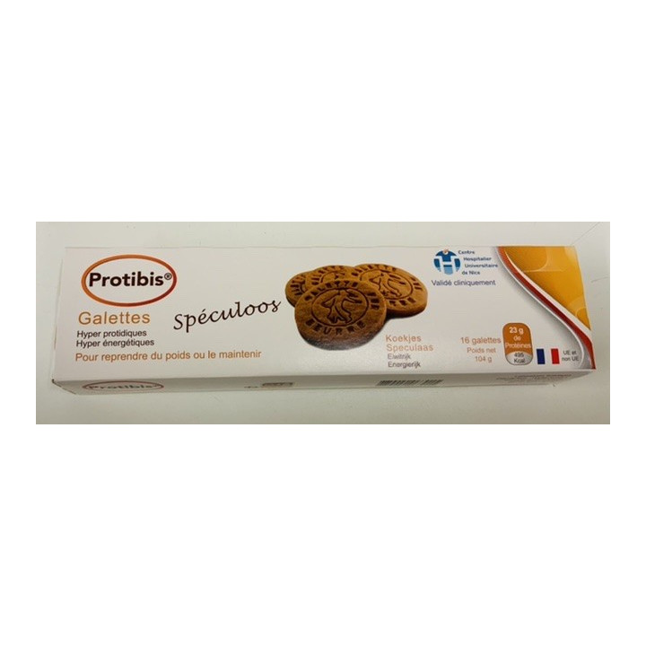 Protibis Galettes Hyper protidiques / Hyper énergétiques - Spéculoos