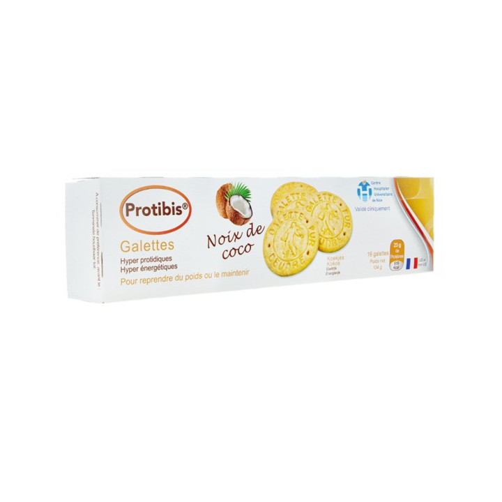 Protibis Hyper protein / Hyper energy wafers - Coconut