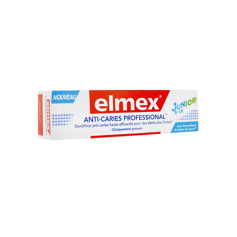 Elmex Anti-Caries Professional Junior 6-12 ans  75 ml