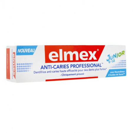 Elmex Anti-Caries Professional Junior 6-12 ans  75 ml