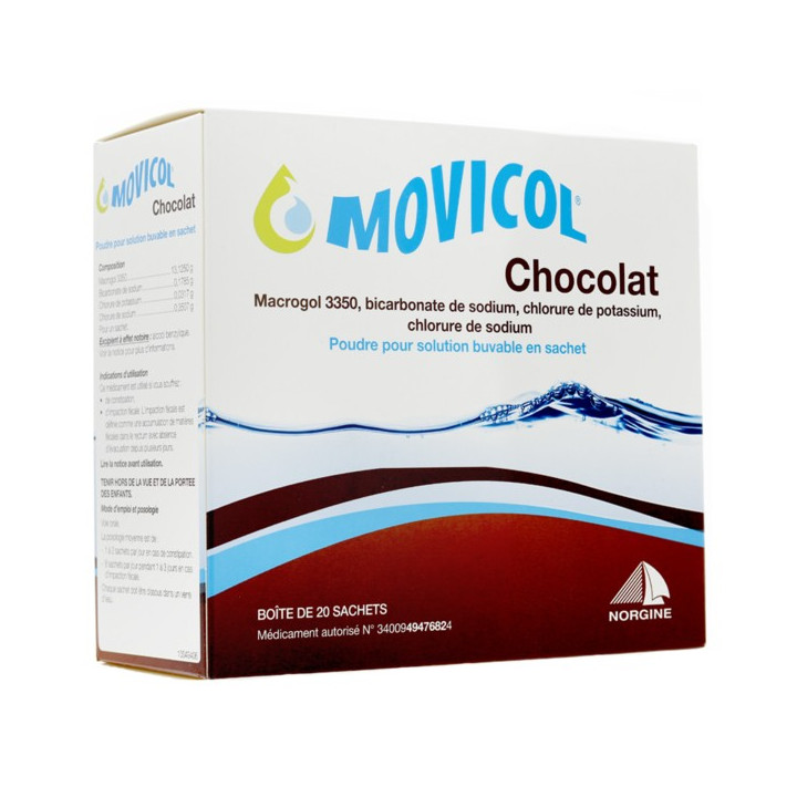 MOVICOL CHOCOLATE AROMA 20 BAGS