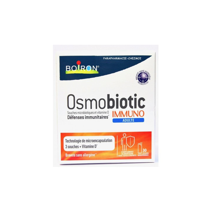 Osmobiotic Immuno Adulte Boiron - 30 Sticks Orodispersibles