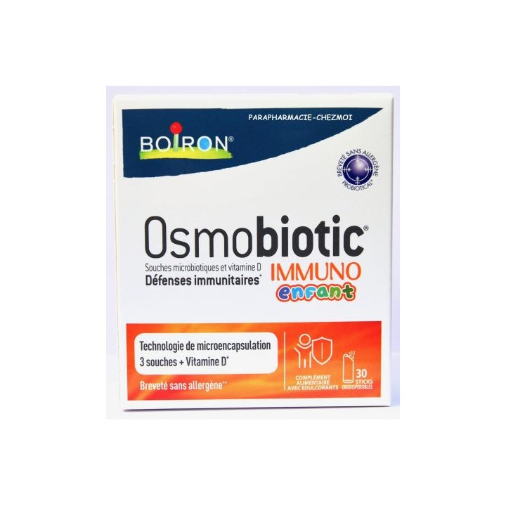 Osmobiotic Immuno Enfant Boiron - 30 Orodispersible Sticks