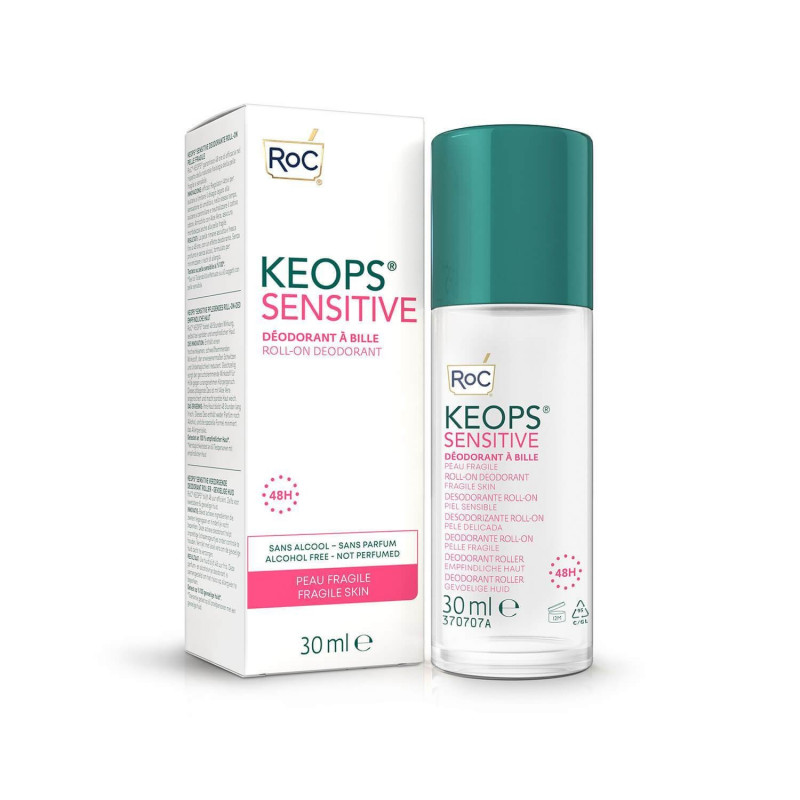 Keops Alcohol Free Deodorant Roll-on. Set of 2 of 30ML