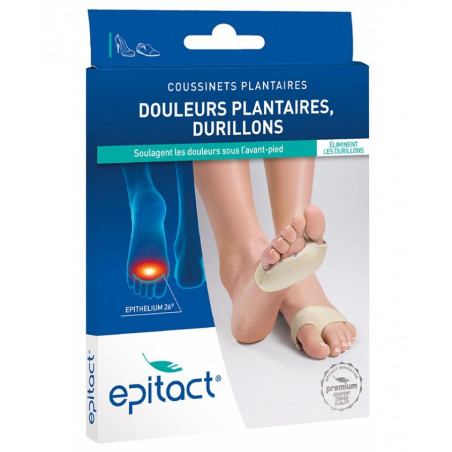 EPITACT PLANTAR PADS PLANTAR PAIN AND CALLUSES 1 PAIR SIZE L