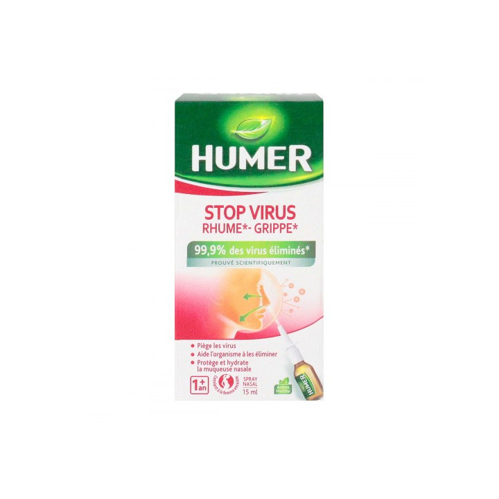 Humer - Stop Virus - Rhume, Grippe - 15 ml