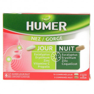 Humer - Nez & Gorge - Jour / Nuit 15 cp