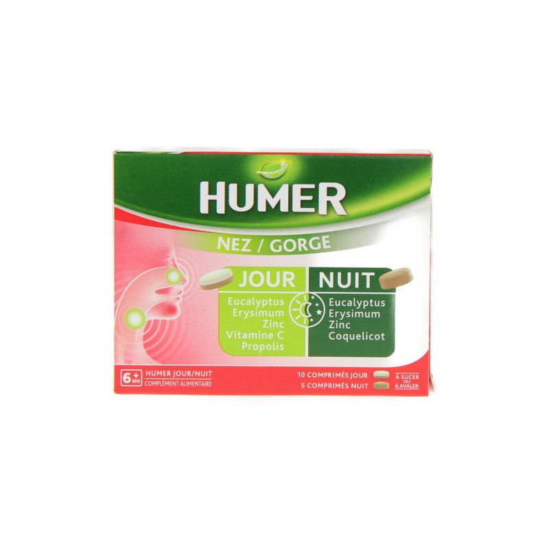 Humer - Nez & Gorge - Jour / Nuit 15 cp