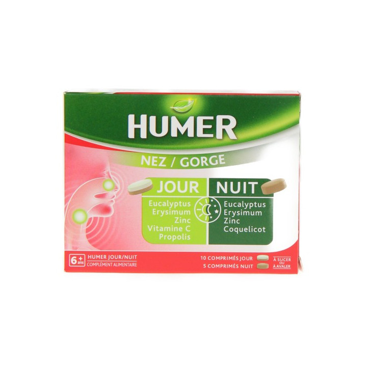 Humer - Nez & Gorge - Jour / Nuit 15 cp