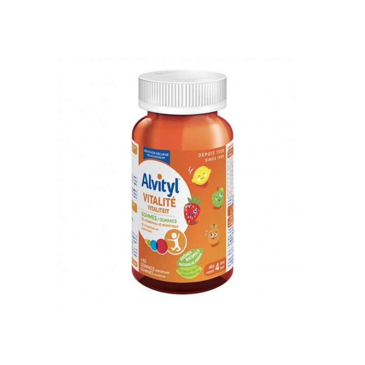 Alvityl - Vitalité - 60 Gommes 