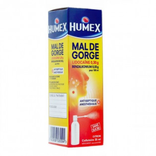 Humex  - Mal de Gorge - Collutoire 35 ml 