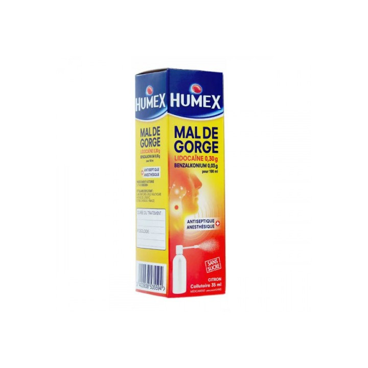 Humex  - Mal de Gorge - Collutoire 35 ml 