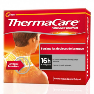 Self-Heating Neck, Shoulder and Wrist Patch - ThermaCare 2 Patches