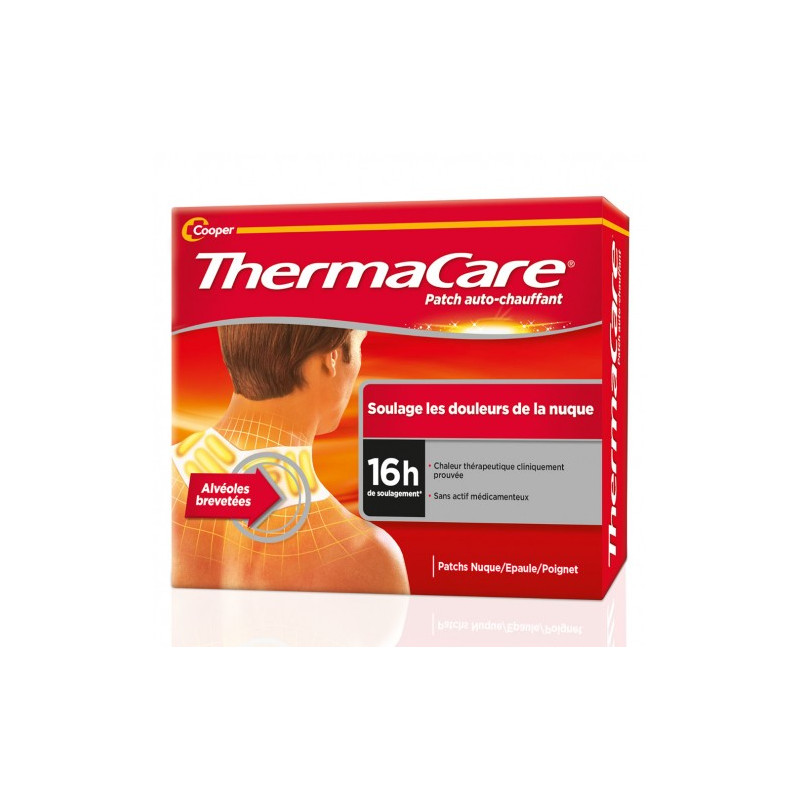 Self-Heating Neck, Shoulder and Wrist Patch - ThermaCare 2 Patches