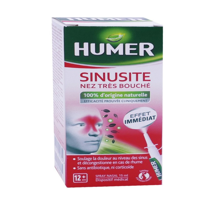 Humer - Sinusitis Very Stuffy Nose - Nasal Spray 15 ml