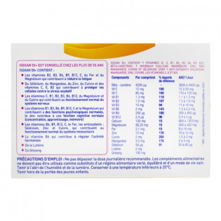 Isoxan 50+ 20 comprimés