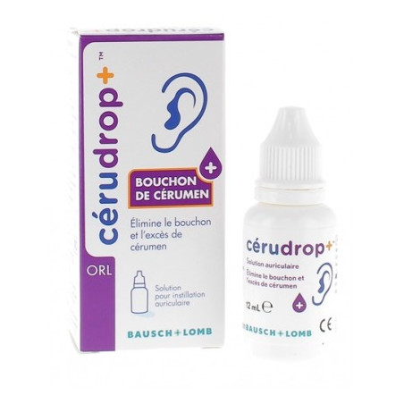 Cerudrop+ - Wax Plug 12 ml - Bausch + Lomb