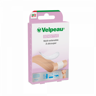 Lohmann bande à découper Velpeau sensitive 6 cm X 1 m