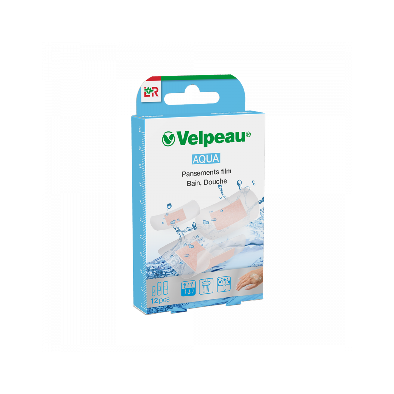 Velpeau 12 bandages film bath and shower