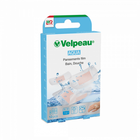 Velpeau 12 bandages film bath and shower