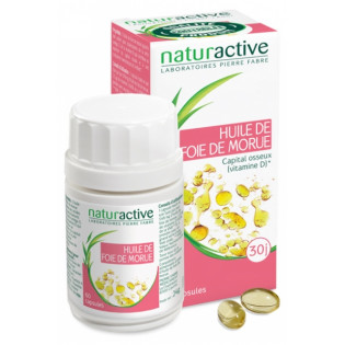 Naturactive Foie de morue 274 mg 60 capsules