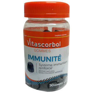 Vitascorbol - Immunité - 50 Gommes