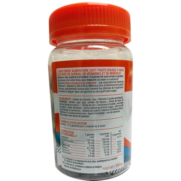 Vitascorbol - Immunité - 50 Gommes