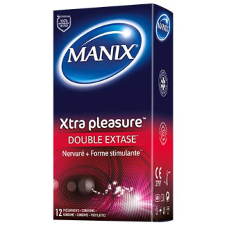 Manix Xtra Pleasure. Box of 14 condoms