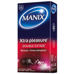 Manix Xtra Pleasure. Box of 14 condoms