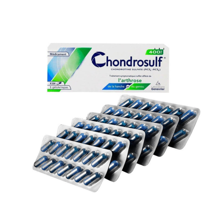 Chondrosulf 400 mg | Osteoarthritis treatment (box 84 capsules)