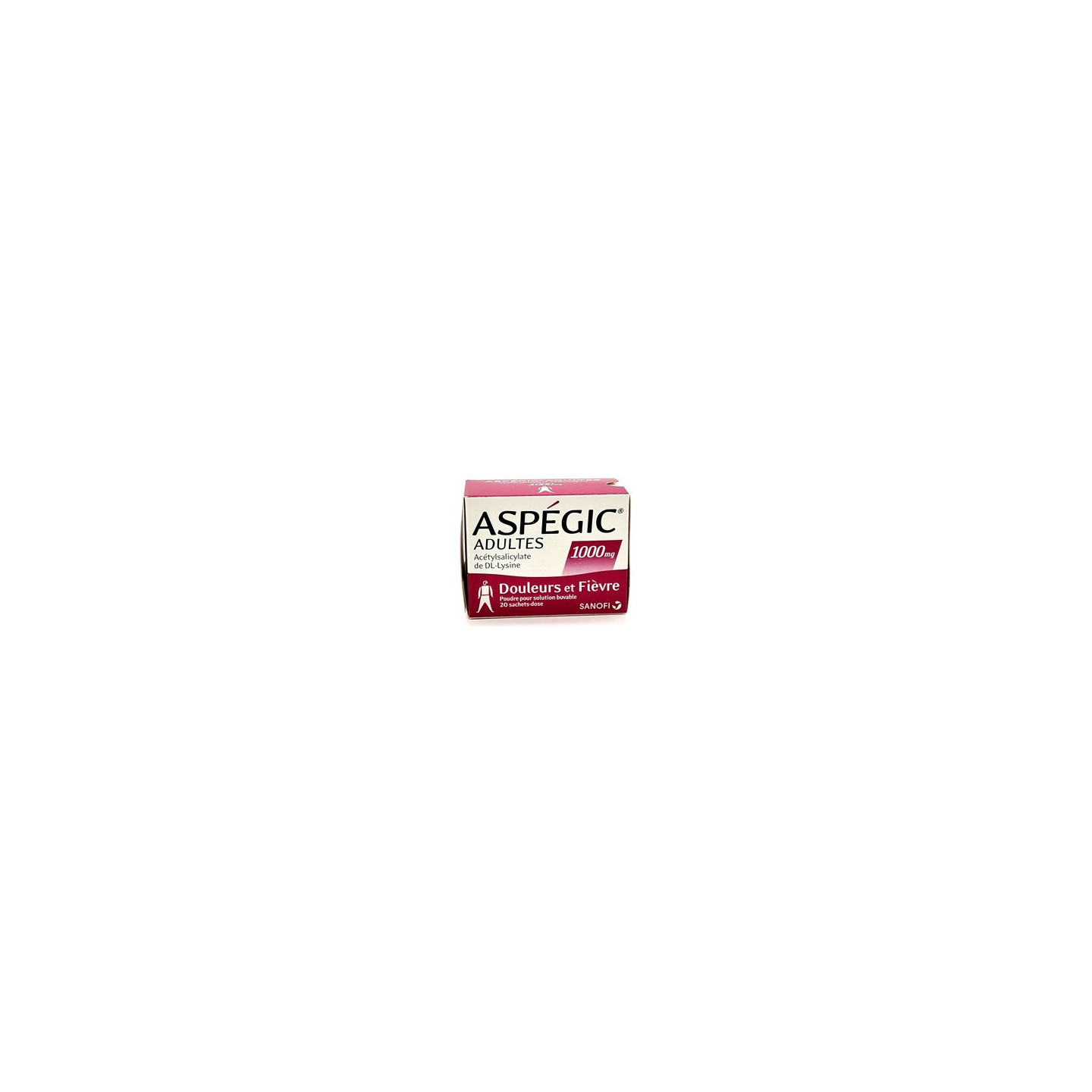 Aspegic 1000mg 20 sachets powder
