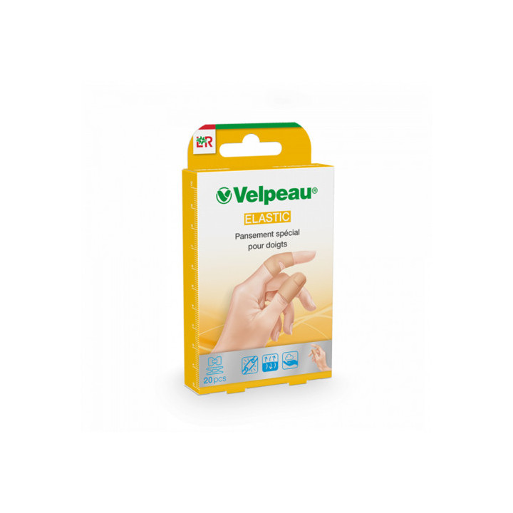 LOHMANN PANSEMENT SPECIAL POUR DOIGTS VELPEAU 20 PIECES