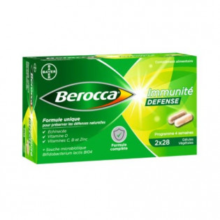 BEROCCA - Immunité Défense, 2x28 gélules végétales