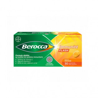 BEROCCA - Immunité Flash, 30 comprimés effervescents
