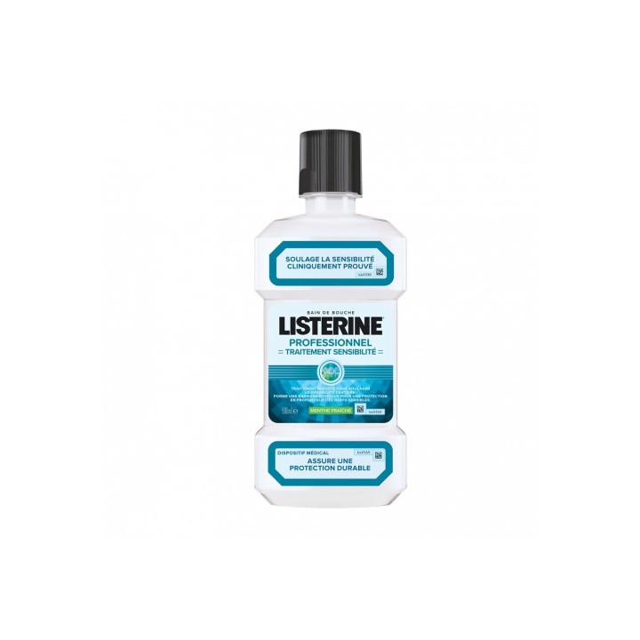 Listerine Professionnel Traitement Sensibilité Bain de bouche 500 ml