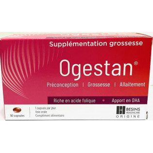 OGESTAN - Supplémentation Grossesse - 90 capsules