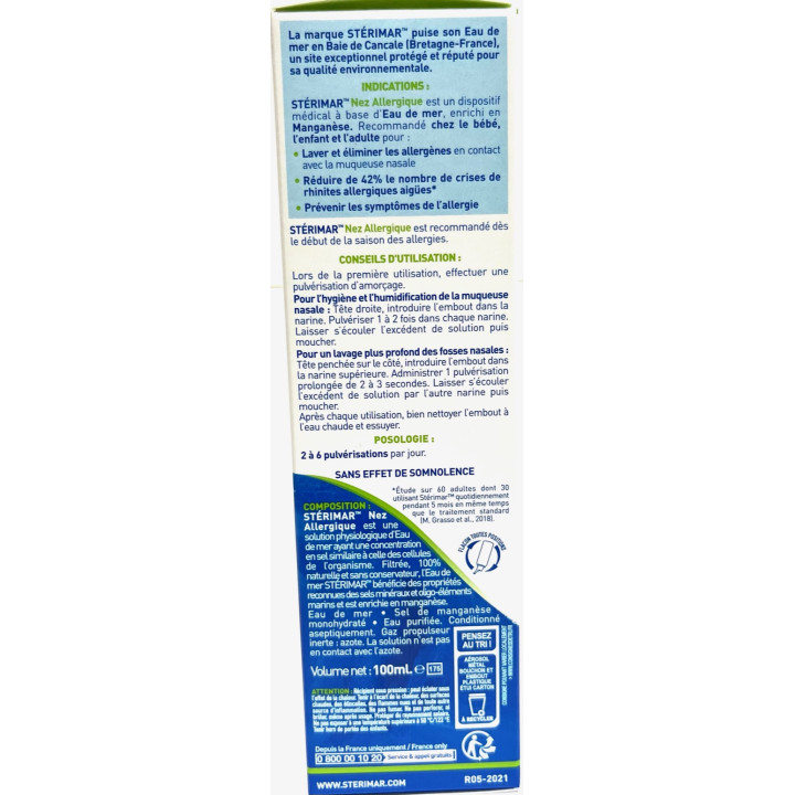 STERIMAR - Allergy-Prone Manganese - 100 ml