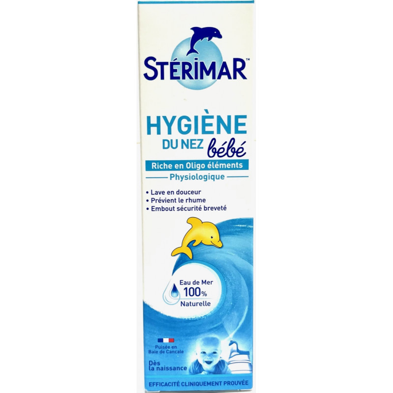 Stérimar Bébé Hygiène du Nez Spray Physiologique 100ml