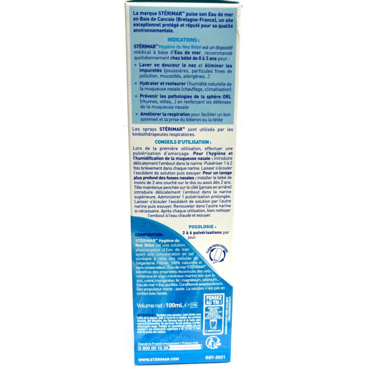 STERIMAR - Baby Nose Hygiene - 100 ml