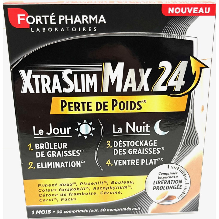 FORTE PHARMA - XtraSlim Max 24 - 60 comprimés