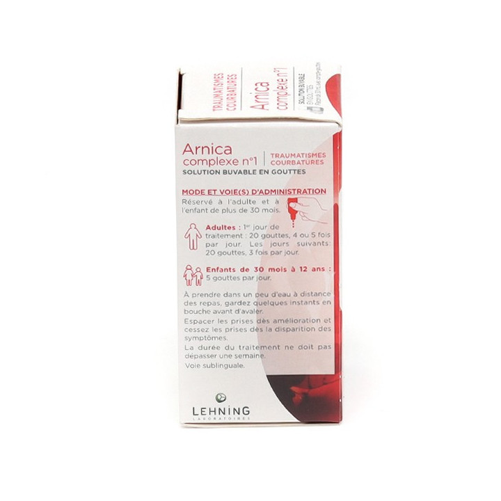 LEHNING Arnica Complex n*1 - Oral Solution 30 ml